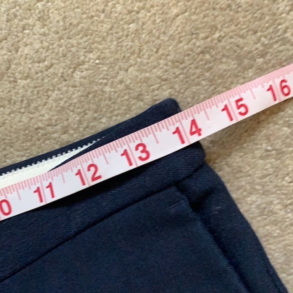 J. CREW Size 2 RYDER Navy Blue Slacks EUC - Picture 5 of 7